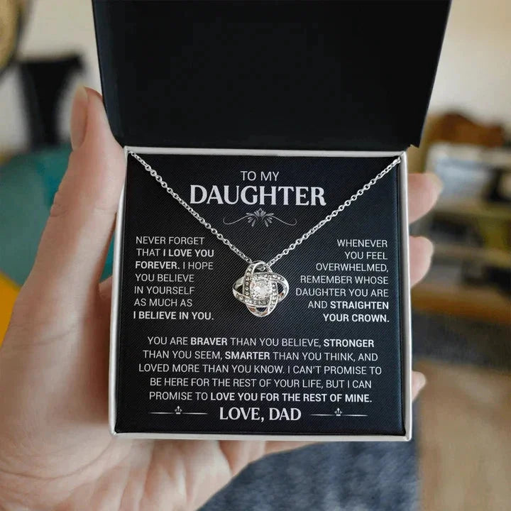 To My Daughter (From Dad) Necklace