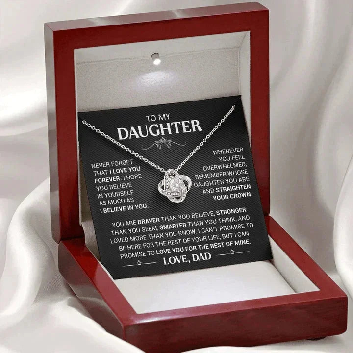 To My Daughter (From Dad) Necklace