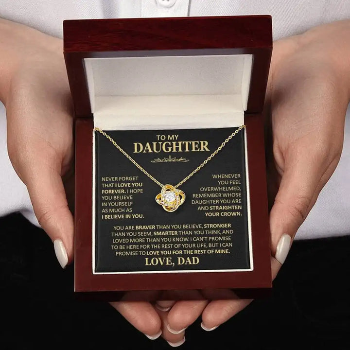 To My Daughter (From Dad) Necklace
