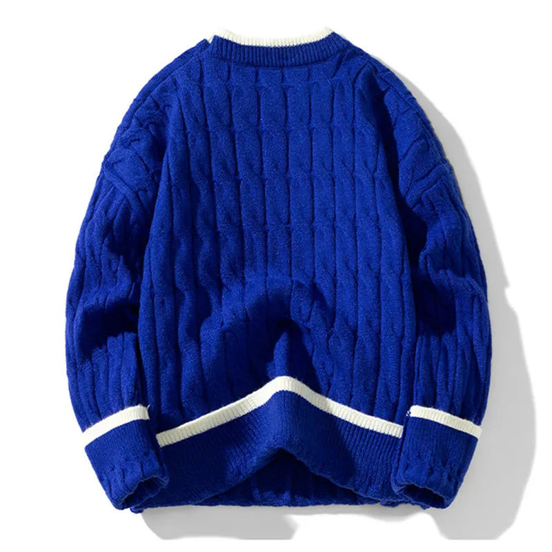 Evense Cable Knit Sweater Pullover