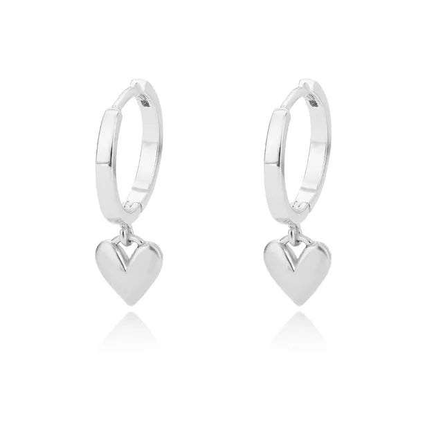 Love2Love Vintage Heart Earrings