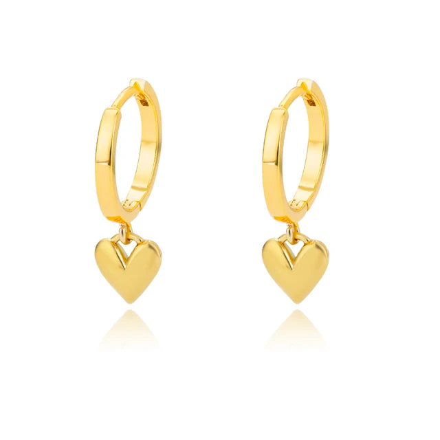 Love2Love Vintage Heart Earrings