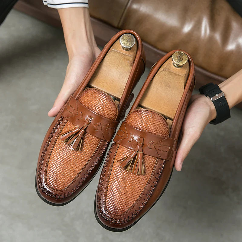 Valincci Genuine Leather Loafers