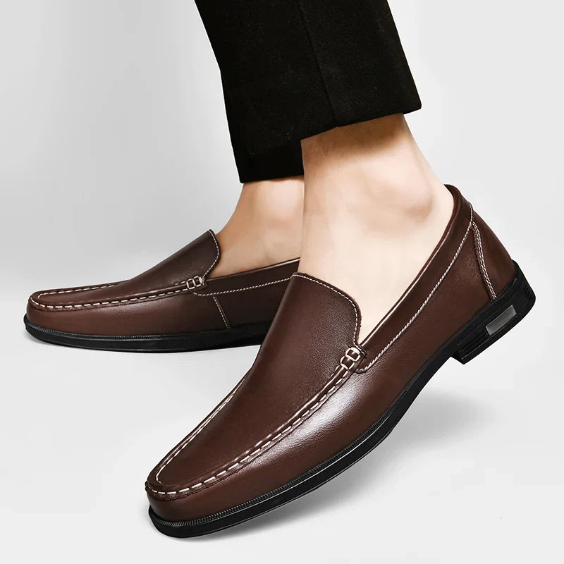 Henry Kline Genuine Leather Loafers