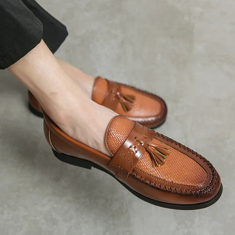 Valincci Genuine Leather Loafers