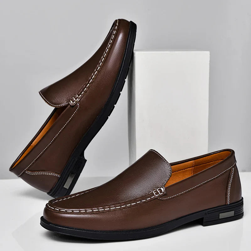 Henry Kline Genuine Leather Loafers