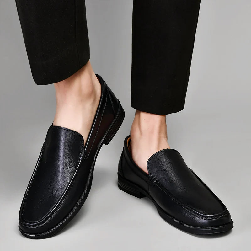 Henry Kline Genuine Leather Loafers