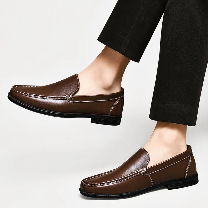 Henry Kline Genuine Leather Loafers