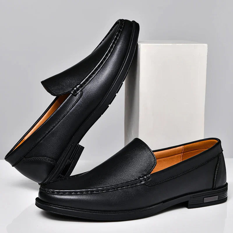 Henry Kline Genuine Leather Loafers