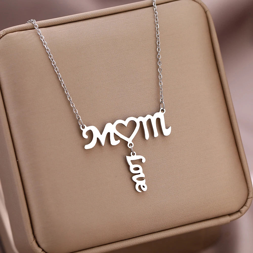 Mom Necklace - Mother's Day Gift