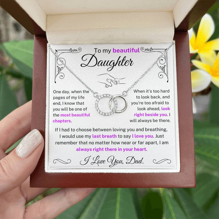 I would use my last breath to say I Love You - Necklace For Daughter