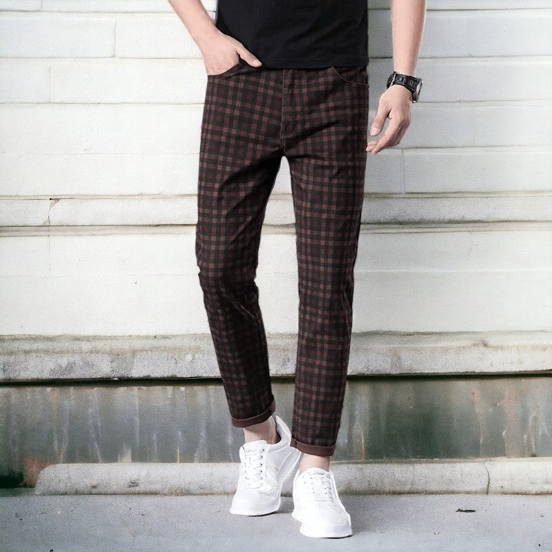 Brianza Plaid Pants