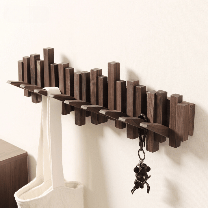 Handmade Wooden Coat Rack