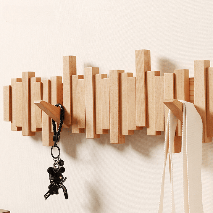 Handmade Wooden Coat Rack