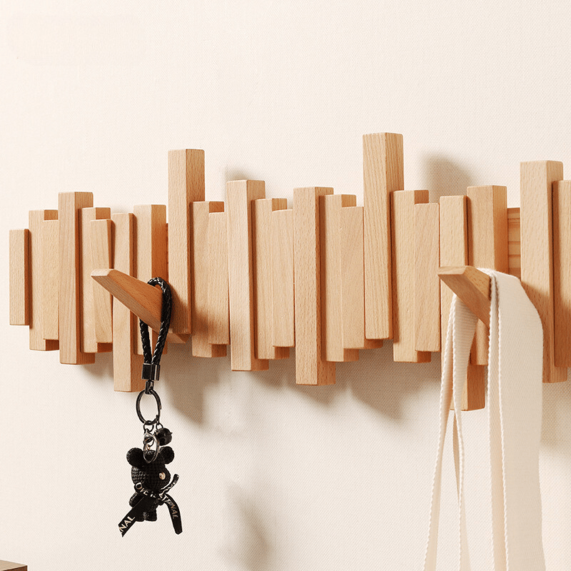 Handmade Wooden Coat Rack – Bronlee