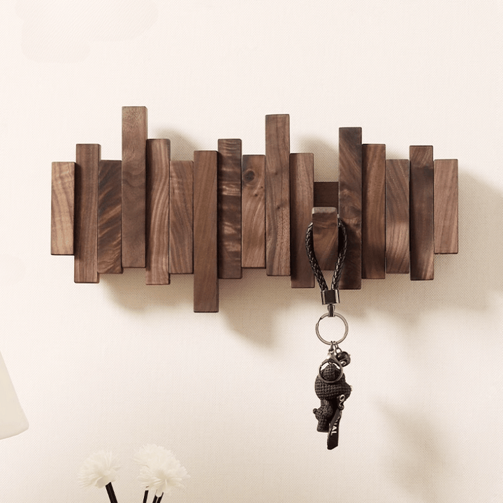 Handmade Wooden Coat Rack