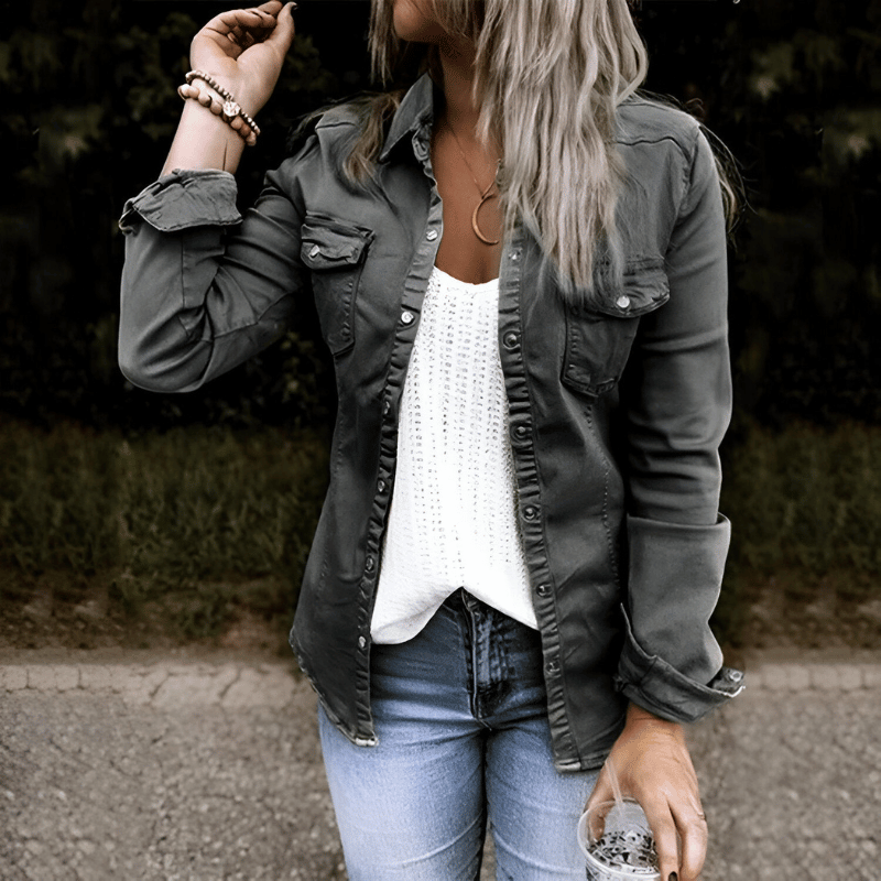 DaisyLee Denim Shirt Jacket