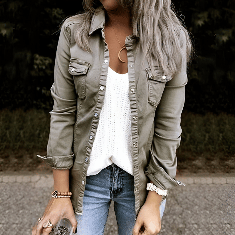 DaisyLee Denim Shirt Jacket