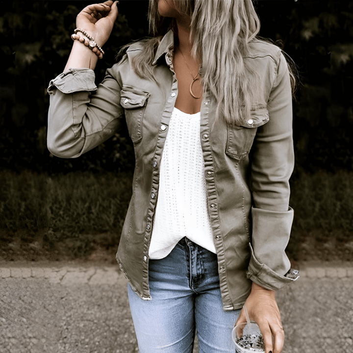 DaisyLee Denim Shirt Jacket