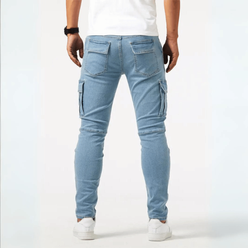 Stretch Cargo Jeans Dalvido