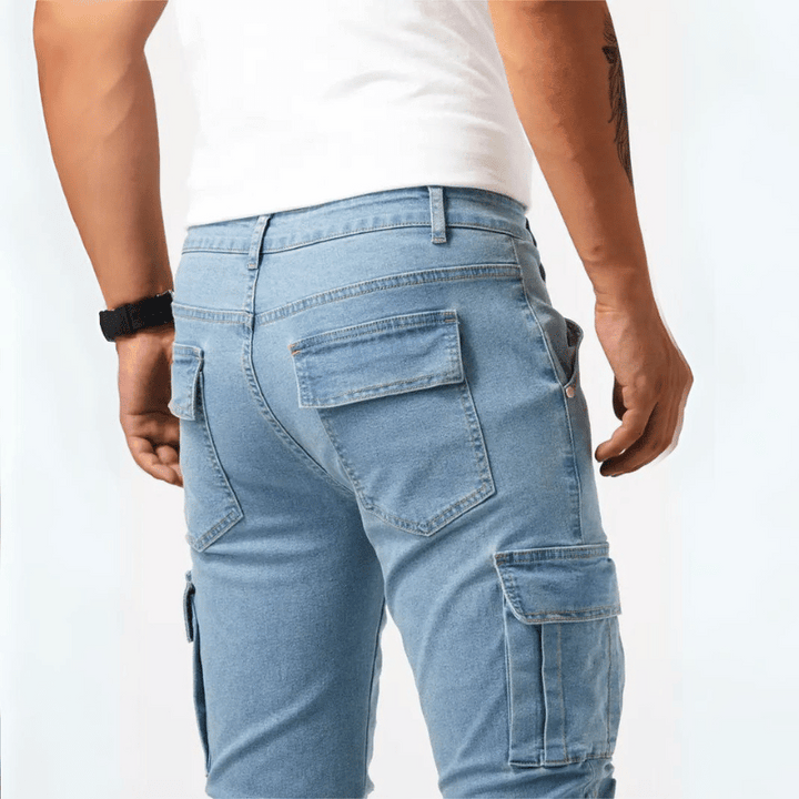 Stretch Cargo Jeans Dalvido