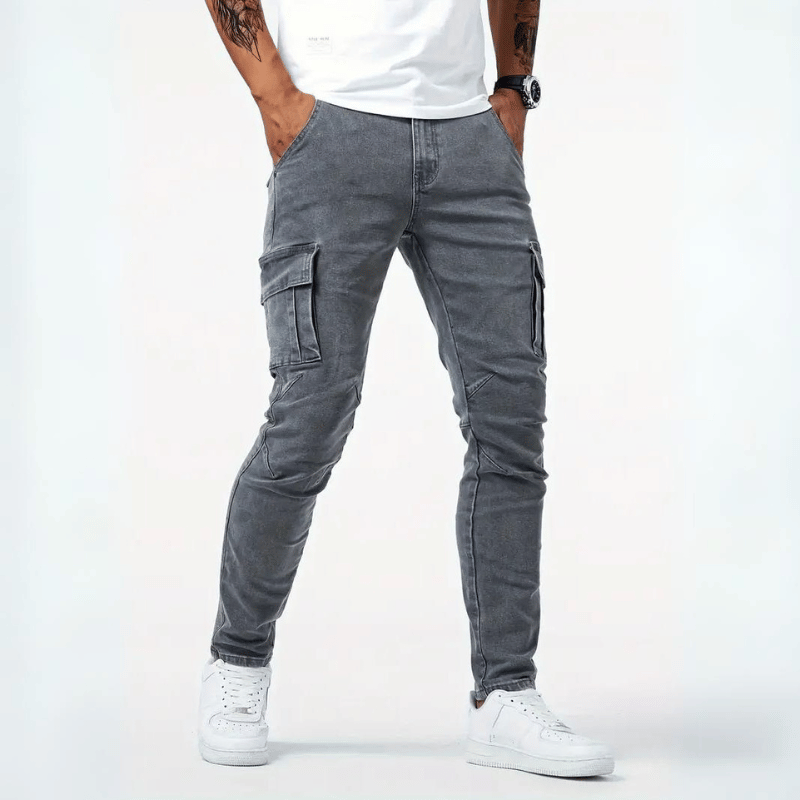 Stretch Cargo Jeans Dalvido