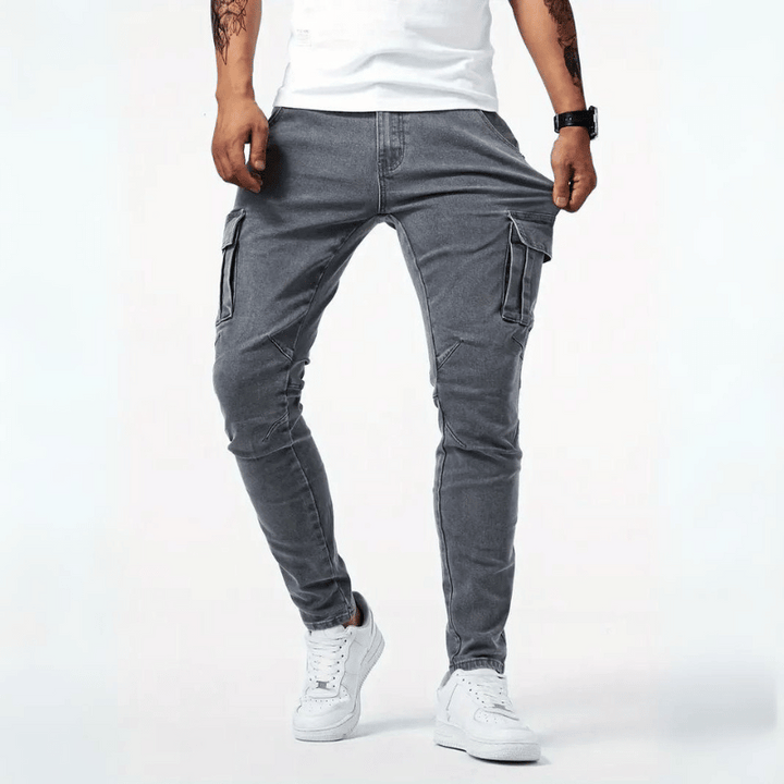 Stretch Cargo Jeans Dalvido