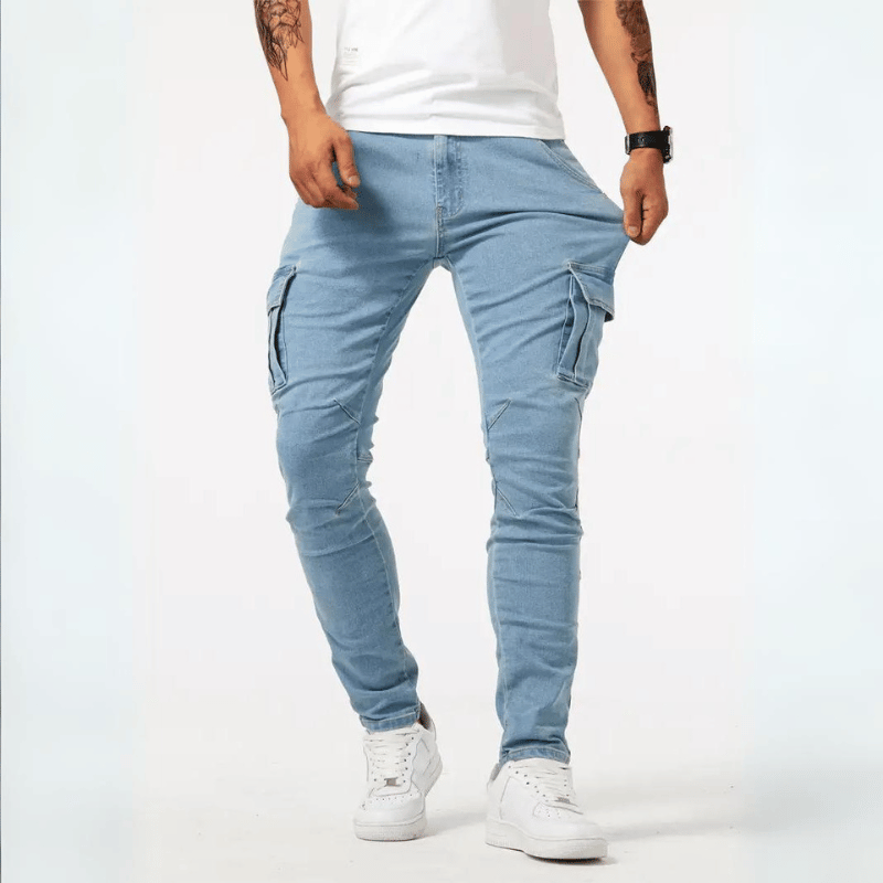 Stretch Cargo Jeans Dalvido