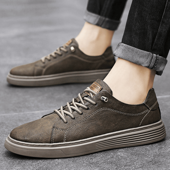 Harrison Genuine Leather Sneakers