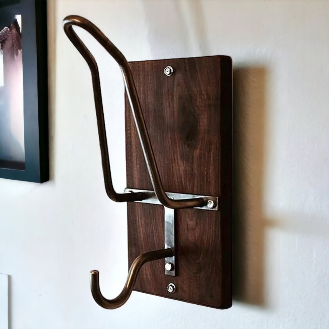 Handmade Motorcycle Helmet Rack