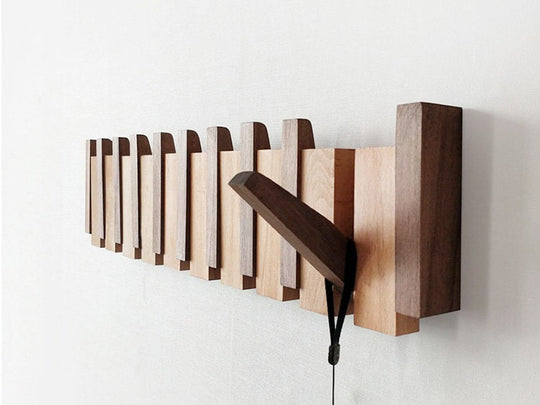 Handmade Wooden Coat Rack – Bronlee