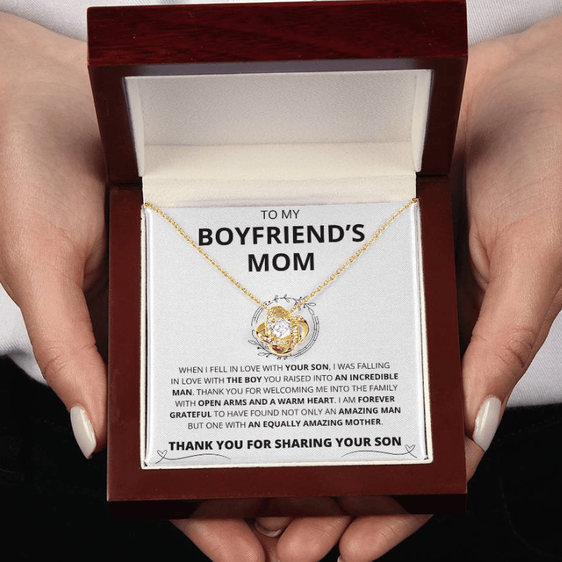 Boyfriend's Mom - Forever Grateful Necklace