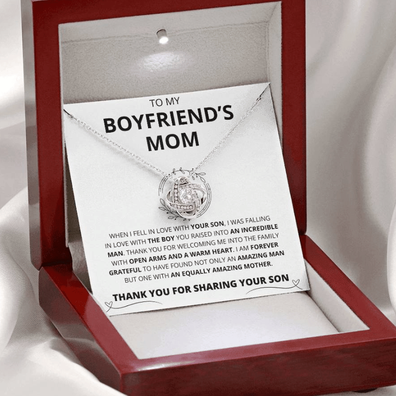 Boyfriend's Mom - Forever Grateful Necklace