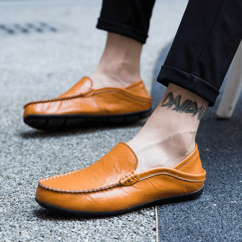 Men's Italian Leather Loafers