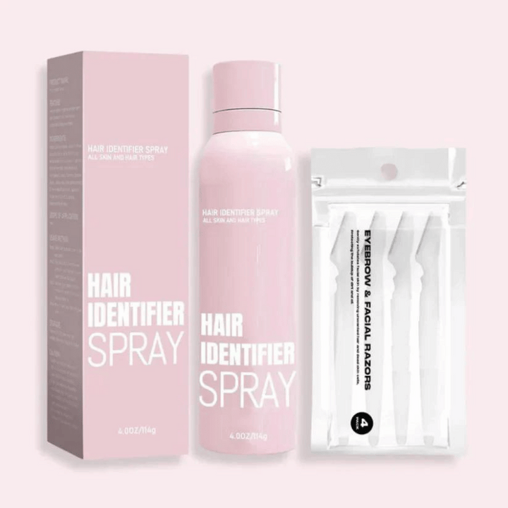 Hair Identifier Spray & Dermaplaner Kit