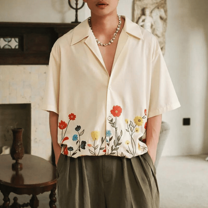 Mantana Short-Sleeve Floral Shirt