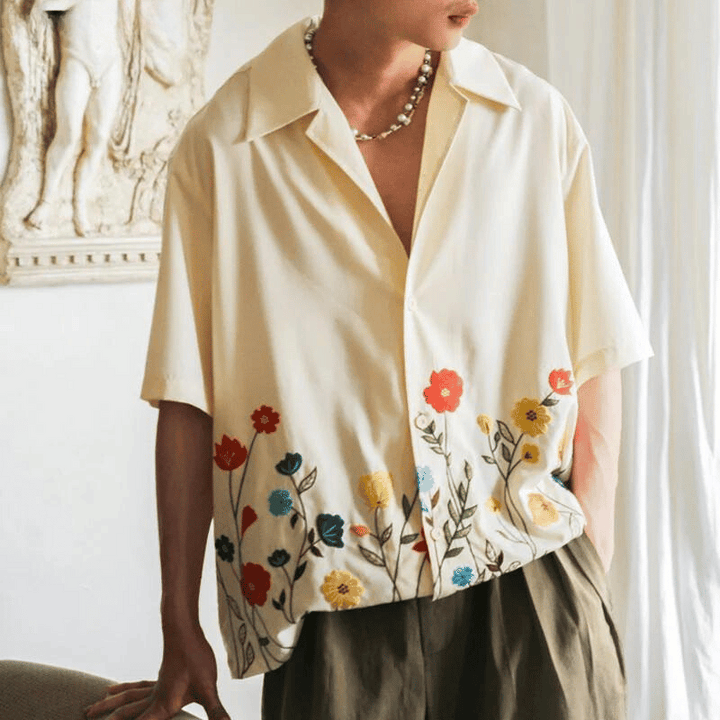 Mantana Short-Sleeve Floral Shirt