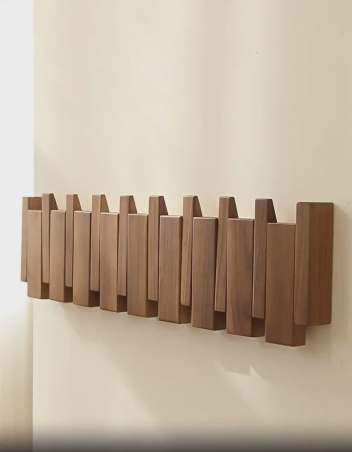 Handmade Wooden Coat Rack