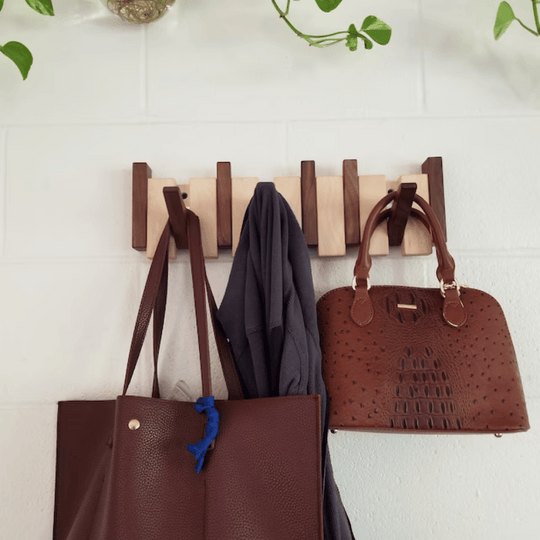 Handmade Wooden Coat Rack – Bronlee
