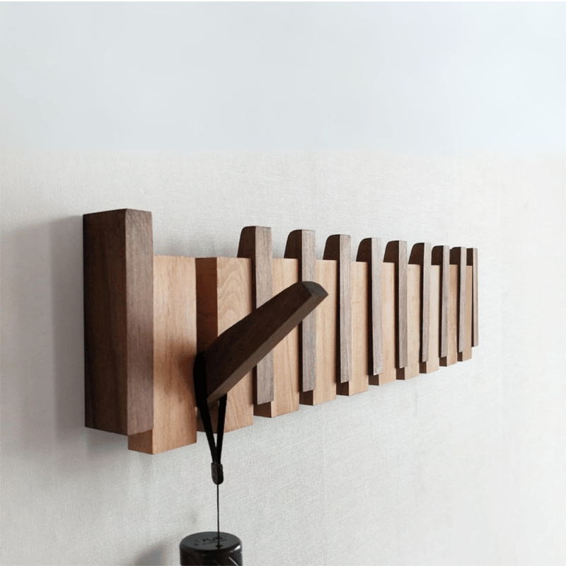 Handmade Wooden Coat Rack – Bronlee
