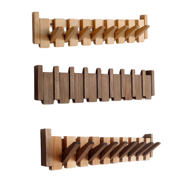 Handmade Wooden Piano Key Coat Rack – Bronlee