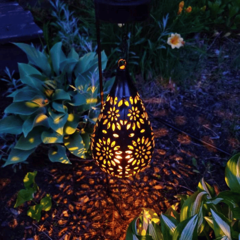 Solar Sun Drop Outdoor Lantern