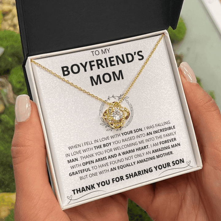 Boyfriend's Mom - Forever Grateful Necklace