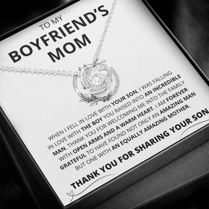 Boyfriend's Mom - Forever Grateful Necklace