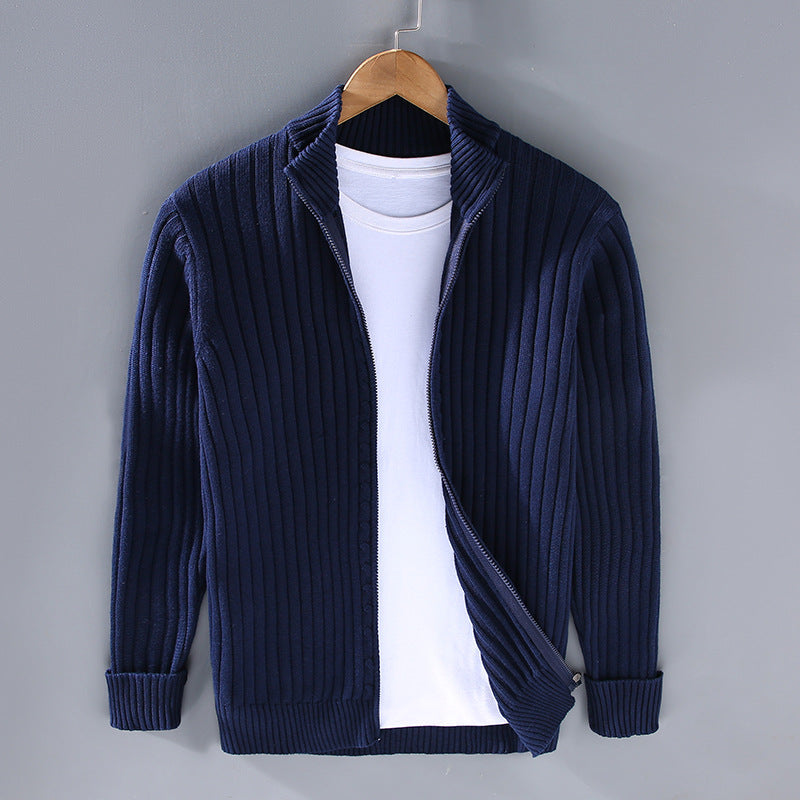 Maddison Ribbed Full Zip Cardigan