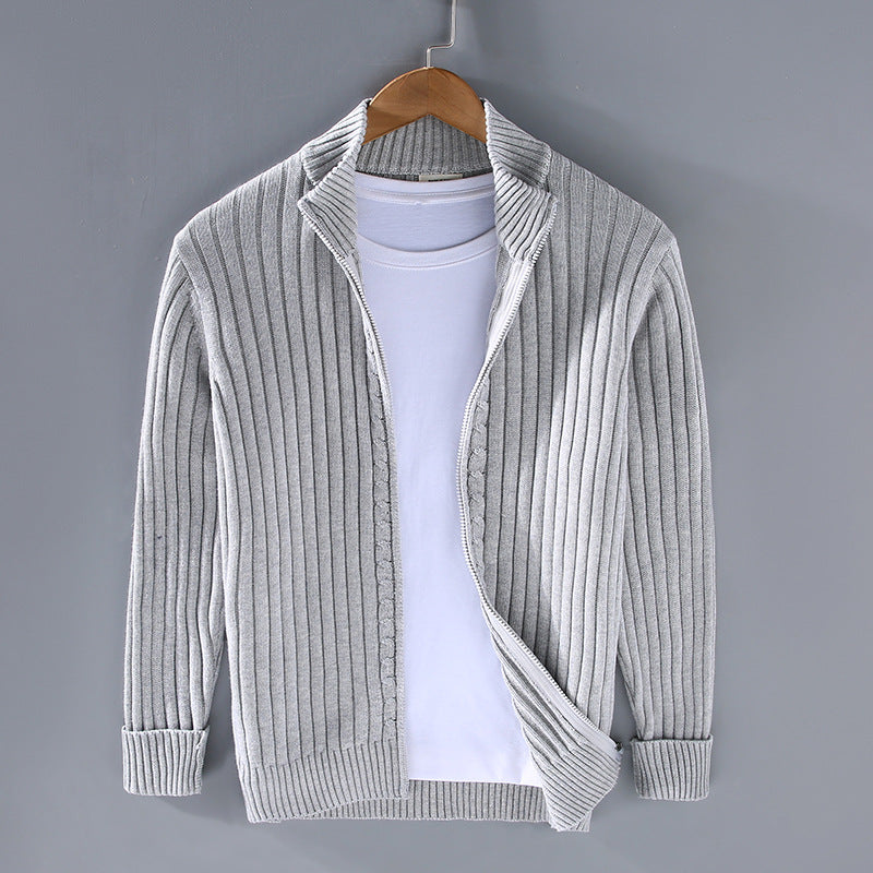 Maddison Ribbed Full Zip Cardigan